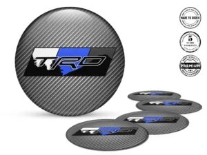 Toyota TRD Décalques Roues Premium Cœur Racing Édition